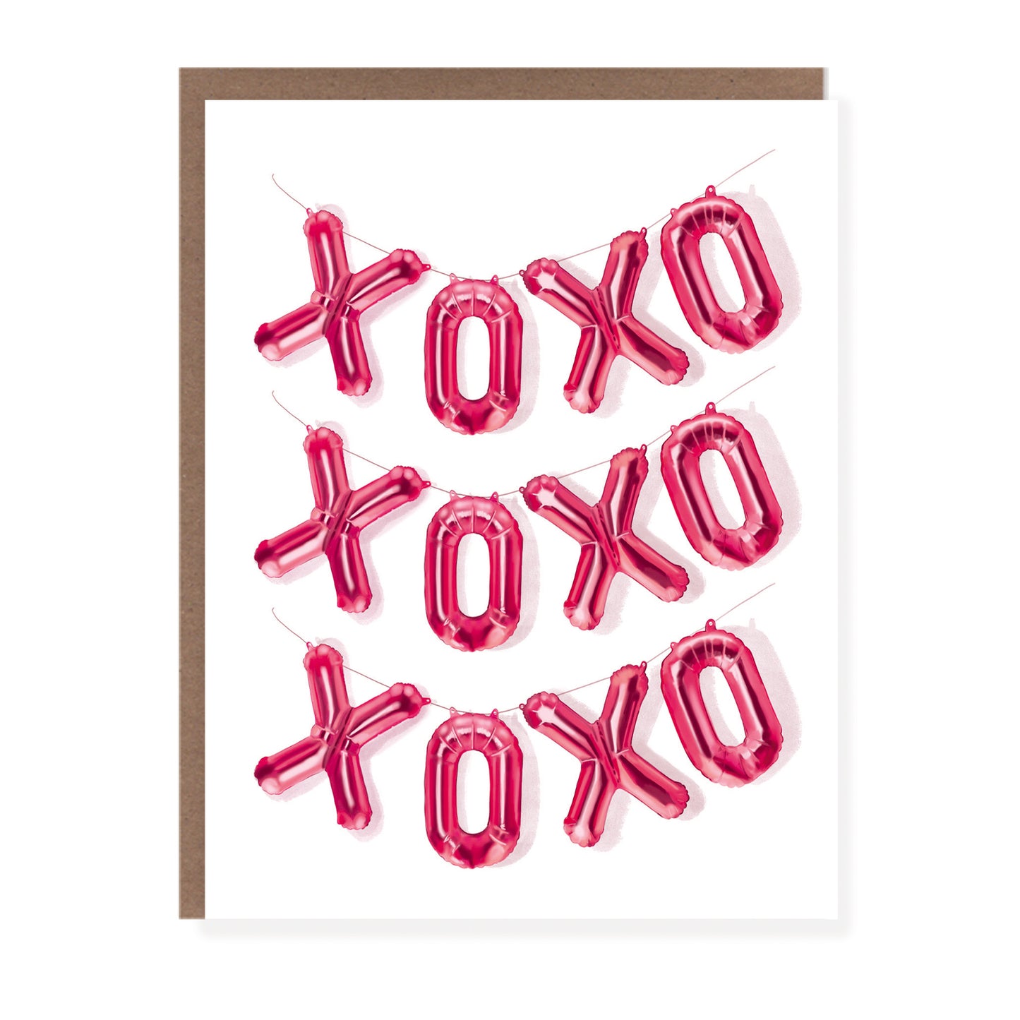 Balloon XOXO | Love Card - Case of 6