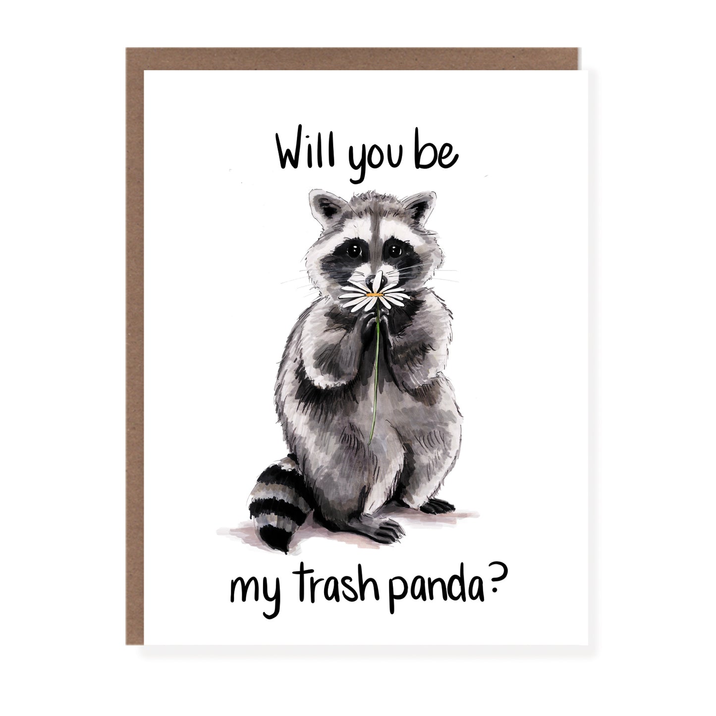Trash Panda Raccoon | Love Card - Case of 6