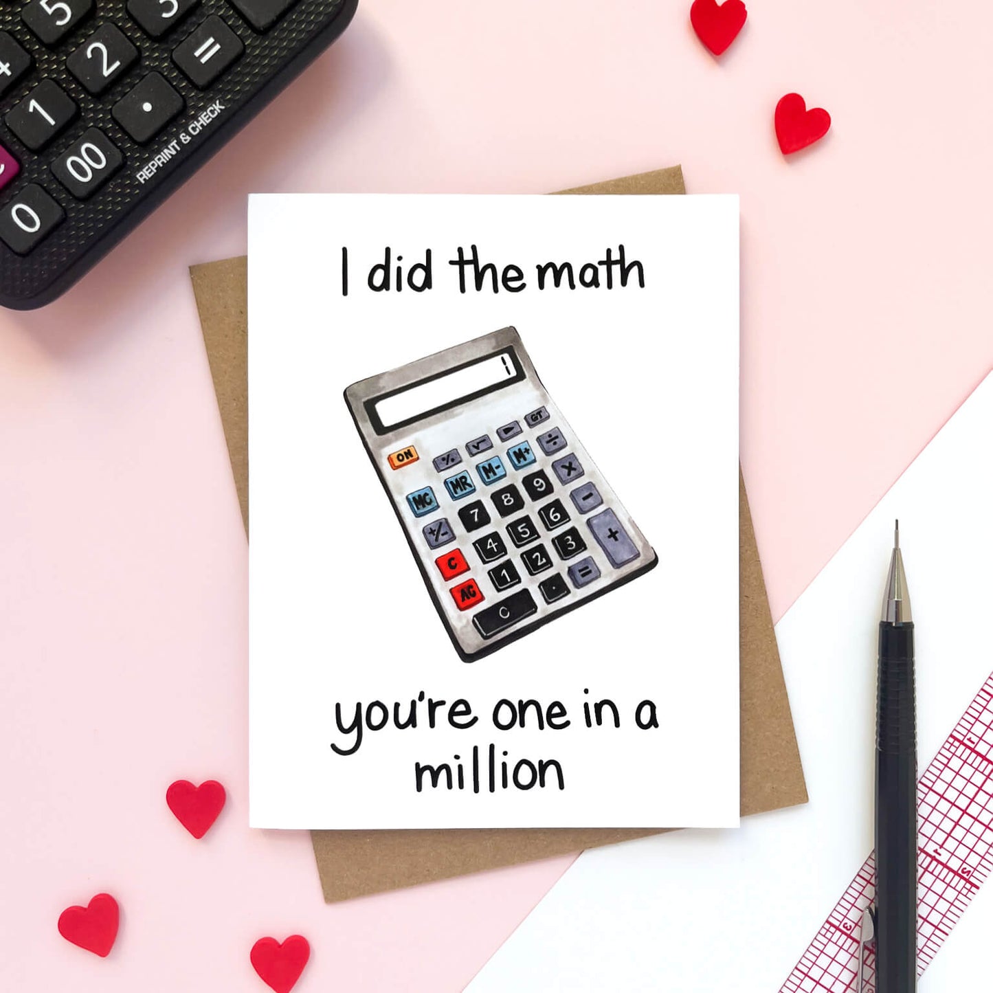 I Did The Math | Encouragement Card