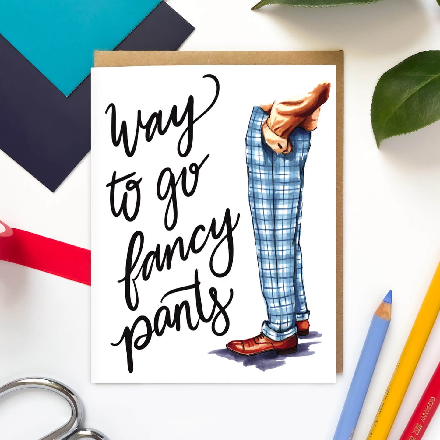 Fancy Pants | Congratulations Card