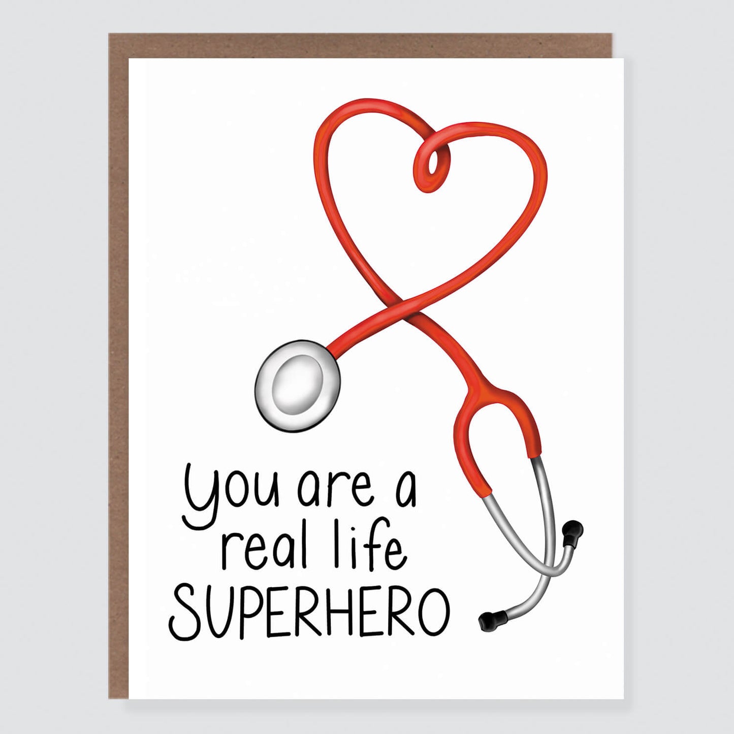 Real Superhero Stethoscope | Nurse Card