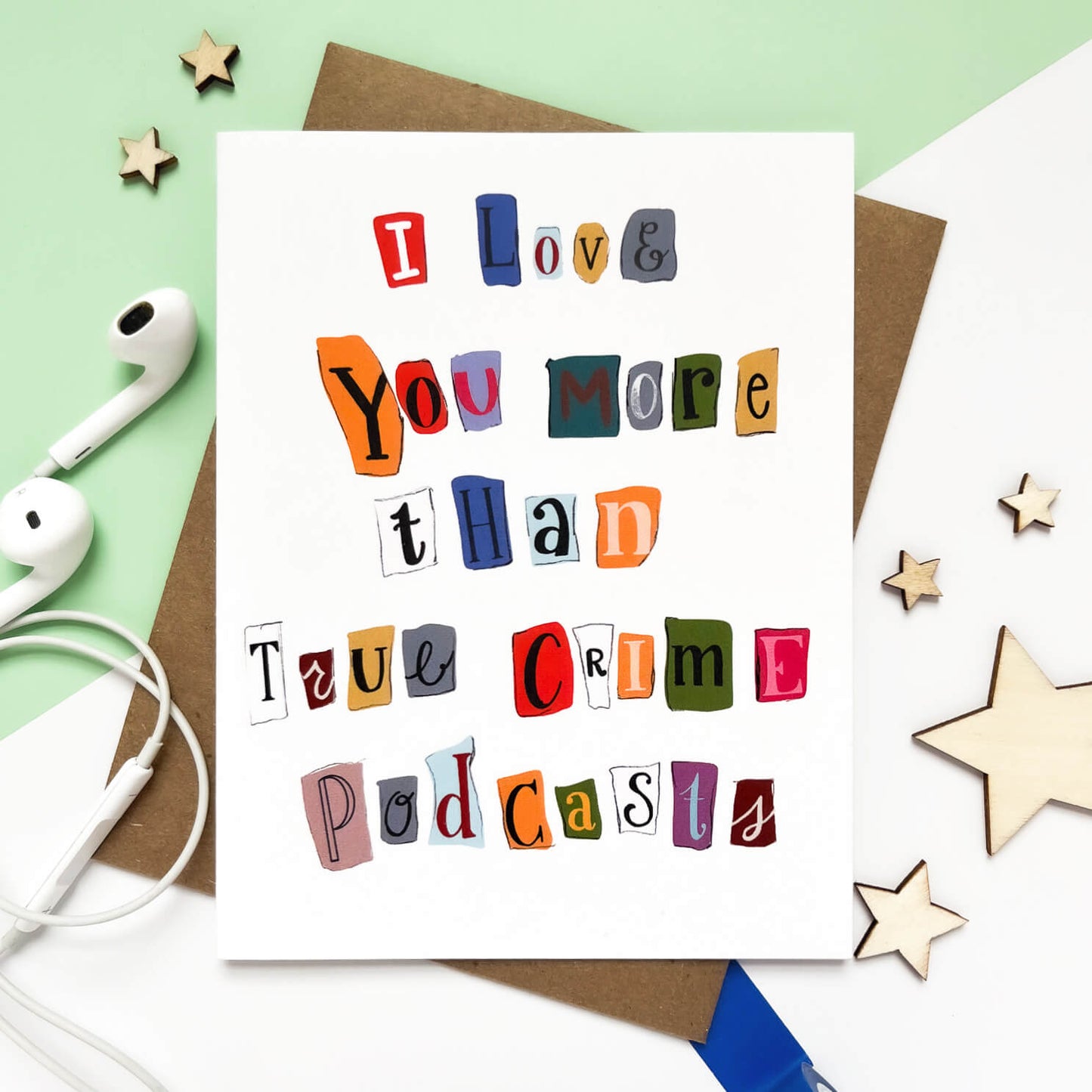 More Than True Crime | Love and Friendship Card