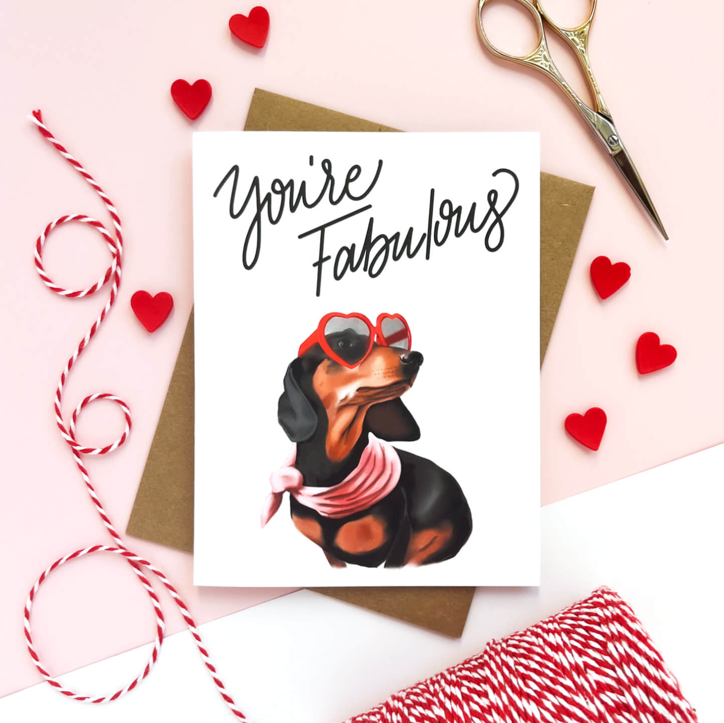 You're Fabulous Dog | Encouragement Card