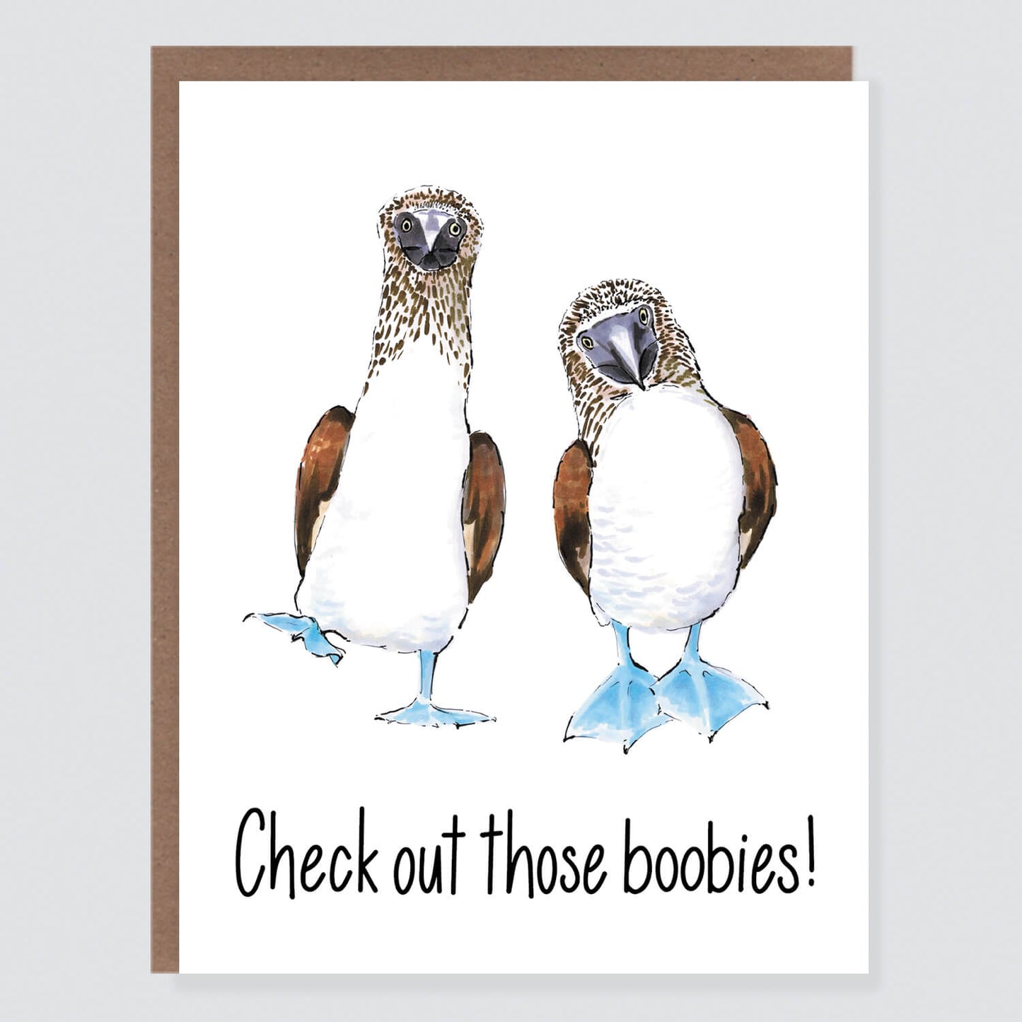 Check Out Those Boobies| Sexy Love Card - Case of 6