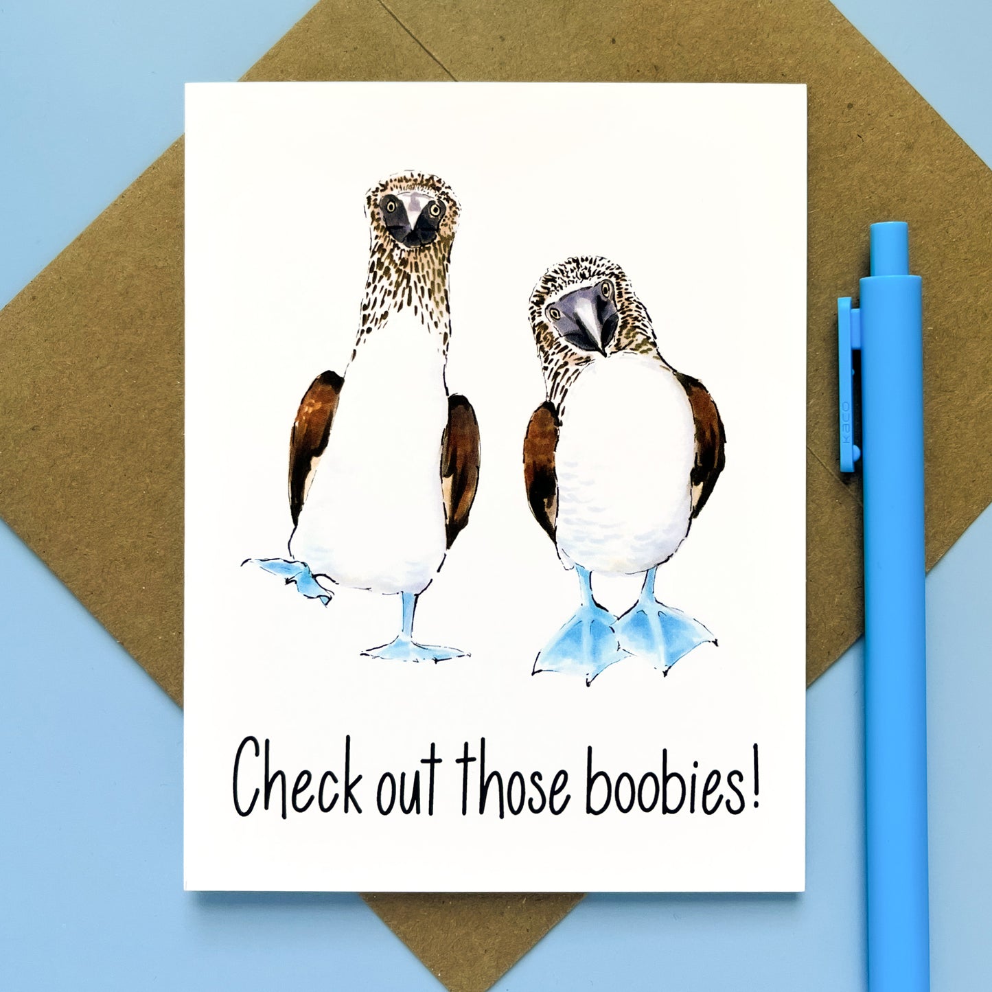 Check Out Those Boobies| Sexy Love Card - Case of 6