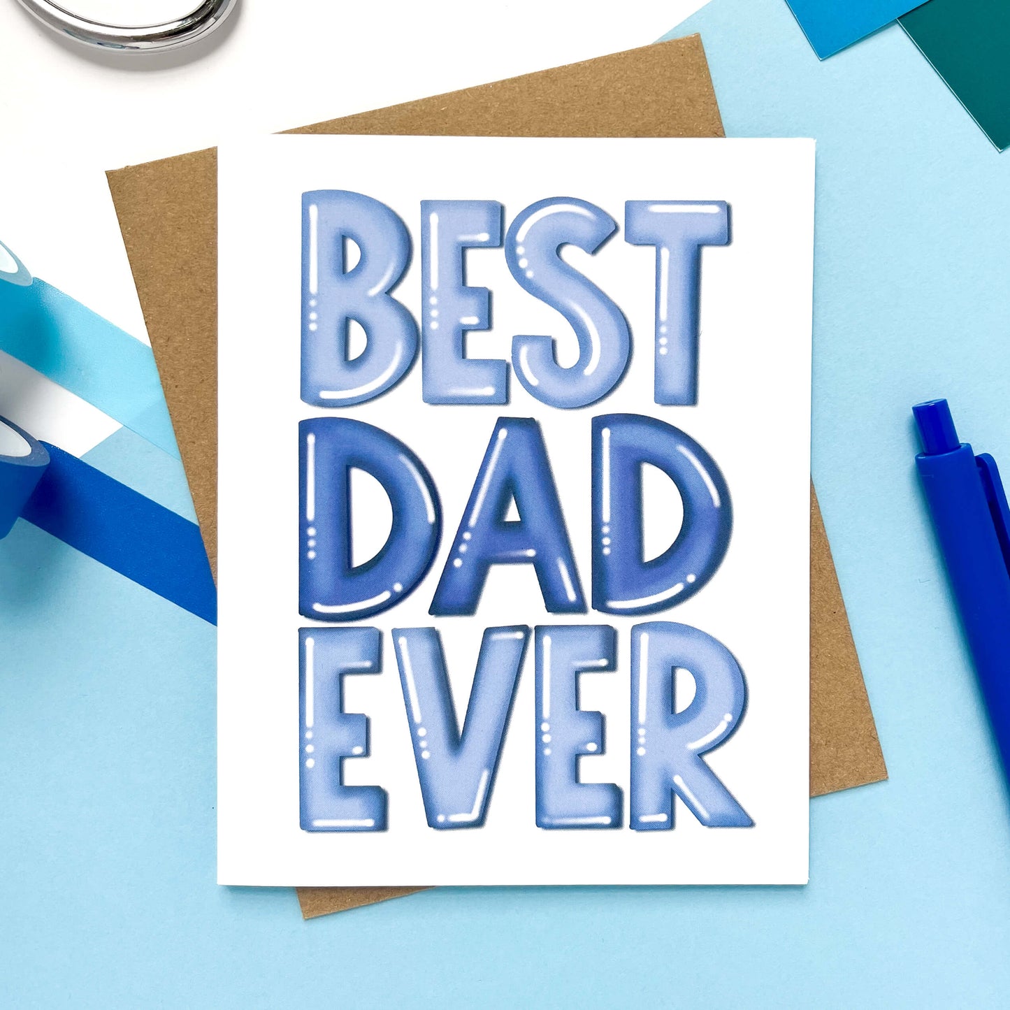 Best Dad Ever Father's Day Card - Case of 6