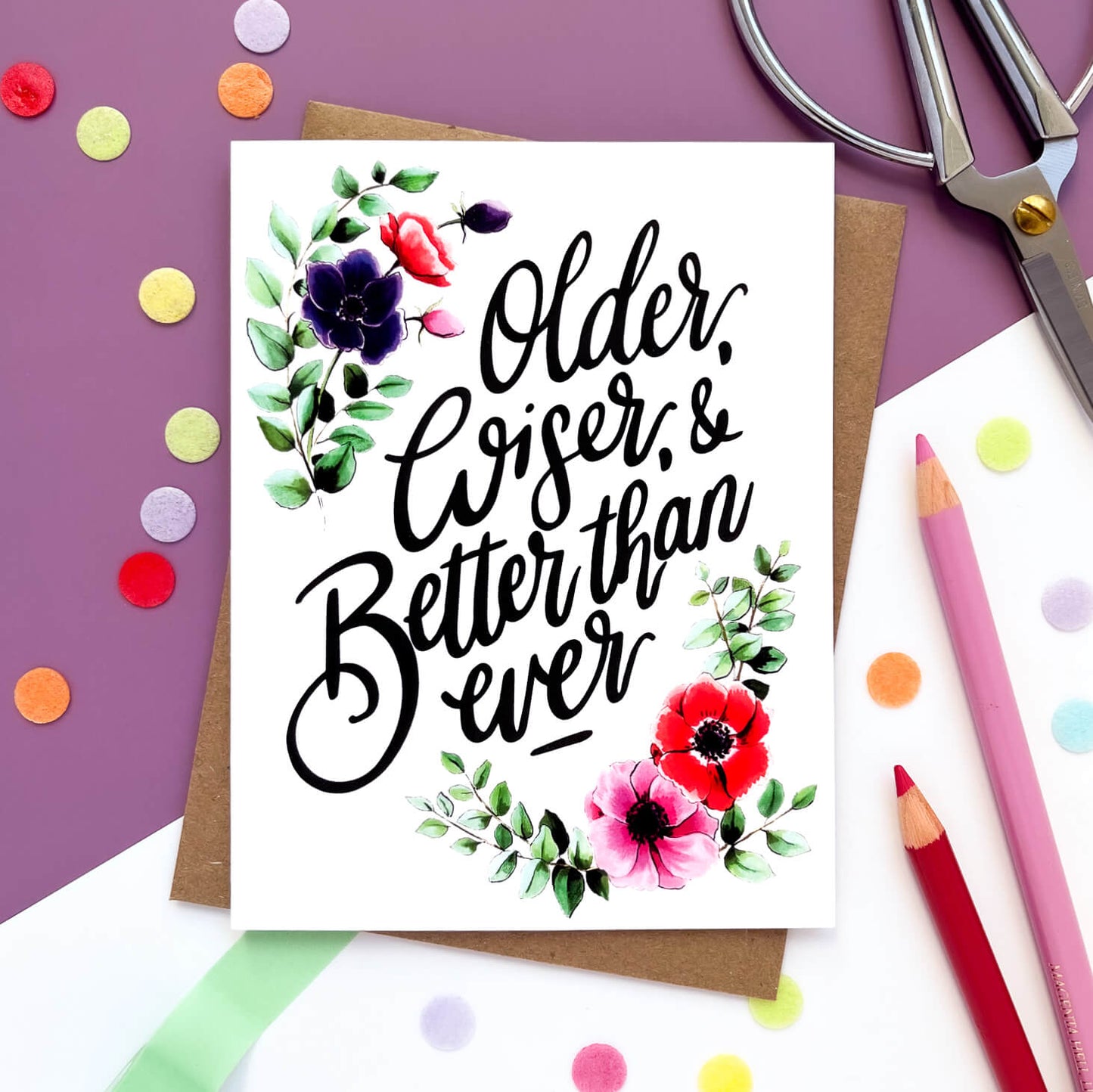 Better Than Ever | Age Positive Birthday Card