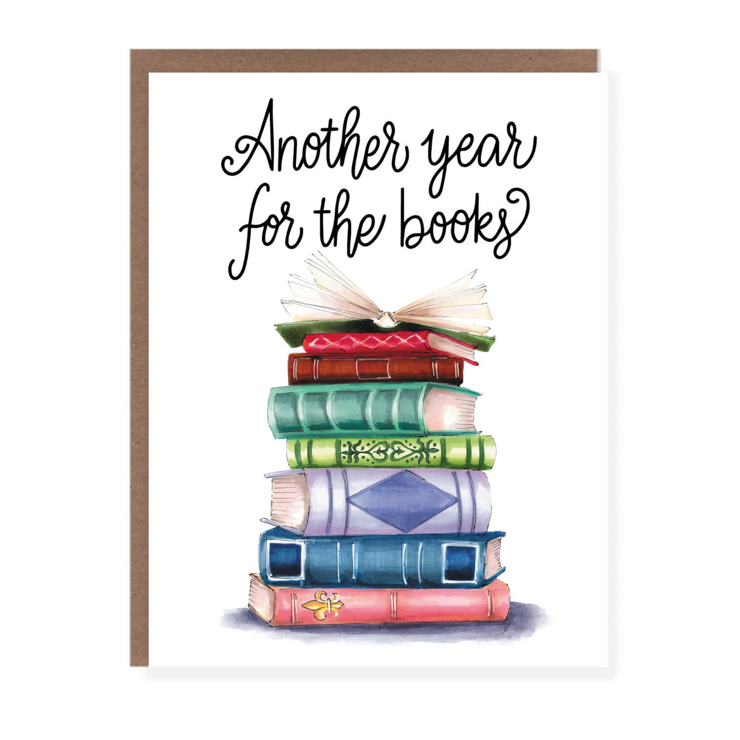 Another Year For The Books Birthday Card - Case of 6