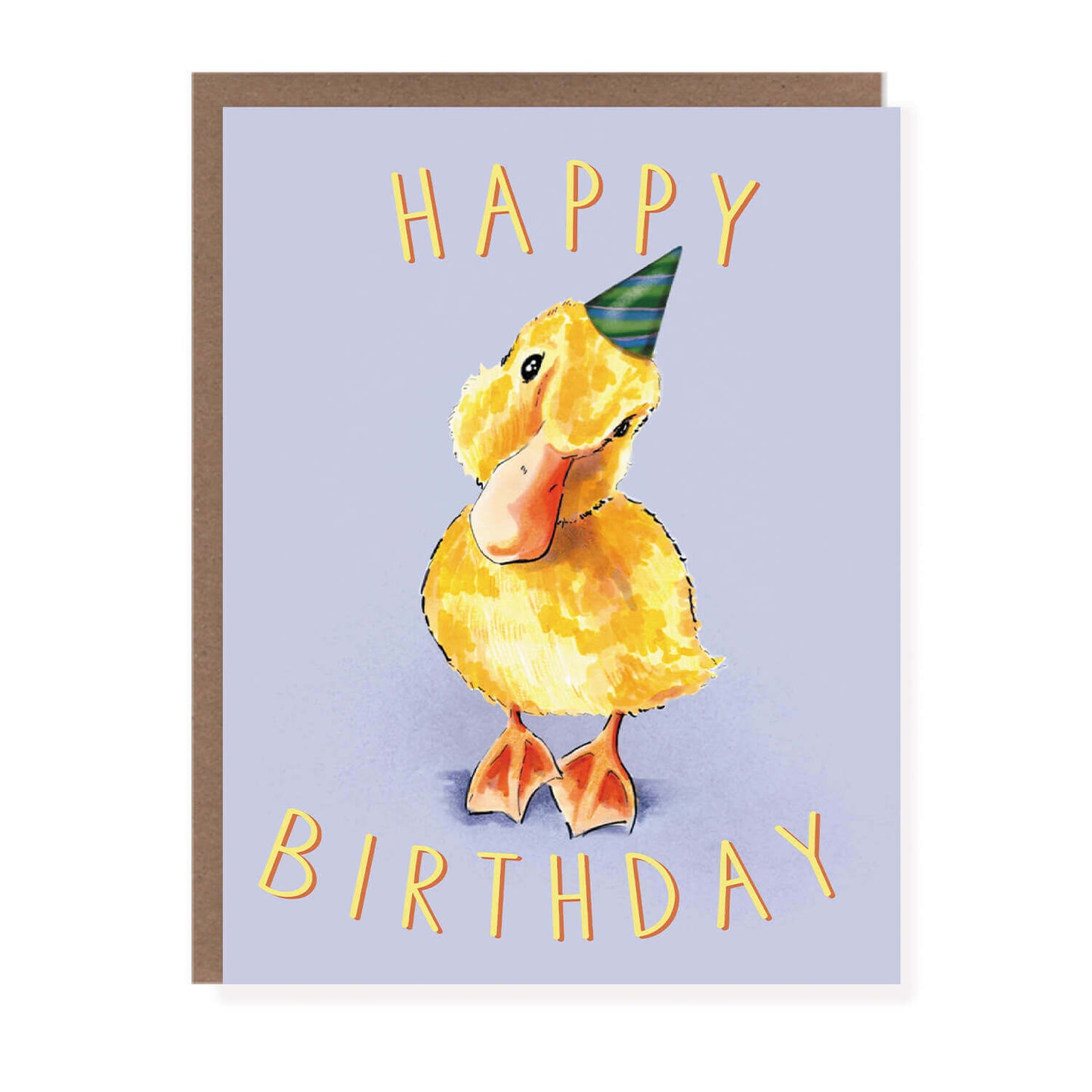 Duckling Birthday Card
