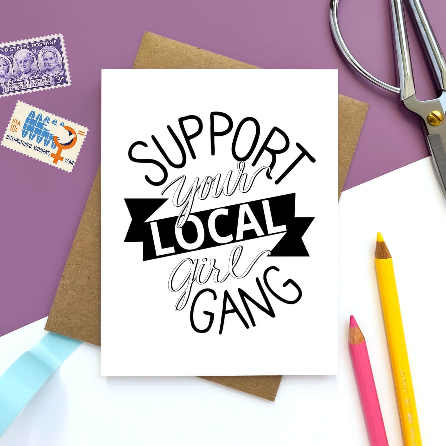 Local Girl Gang | Women's Card - Case of 6