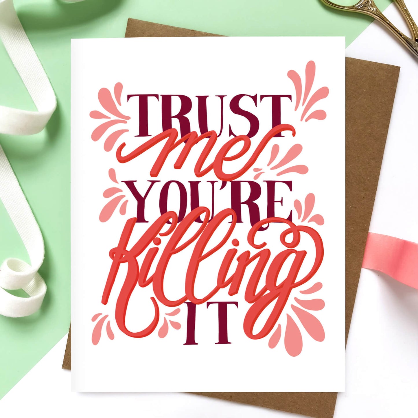 You're Killing It | Friendship Card - Case of 6