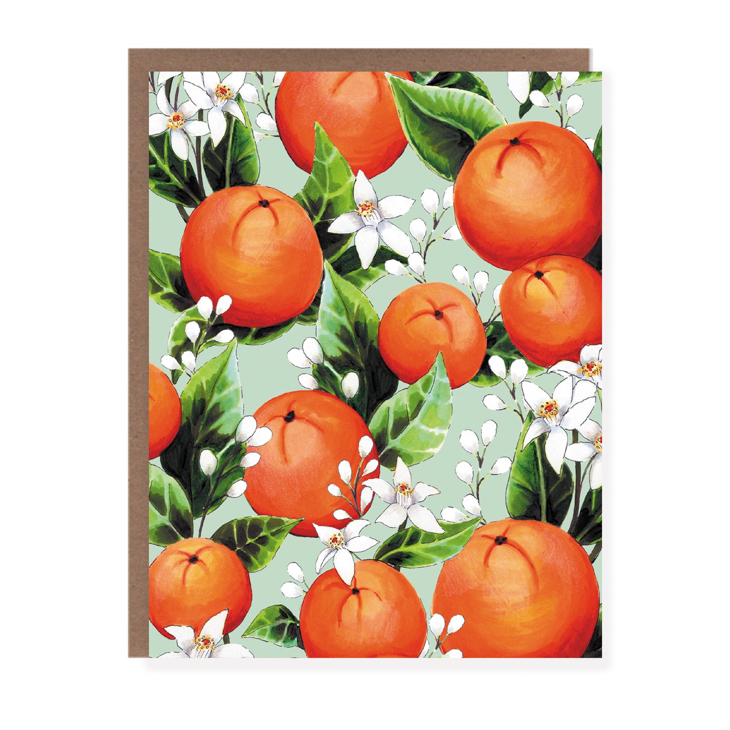 Orange Blossom Floral | Everyday Card - Case of 6