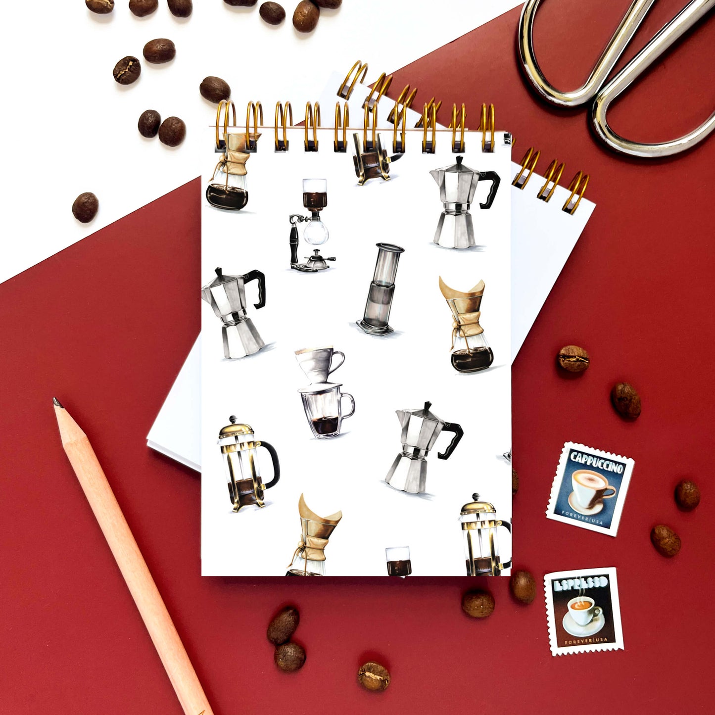 Coffee Mini Notebook - Case of 4