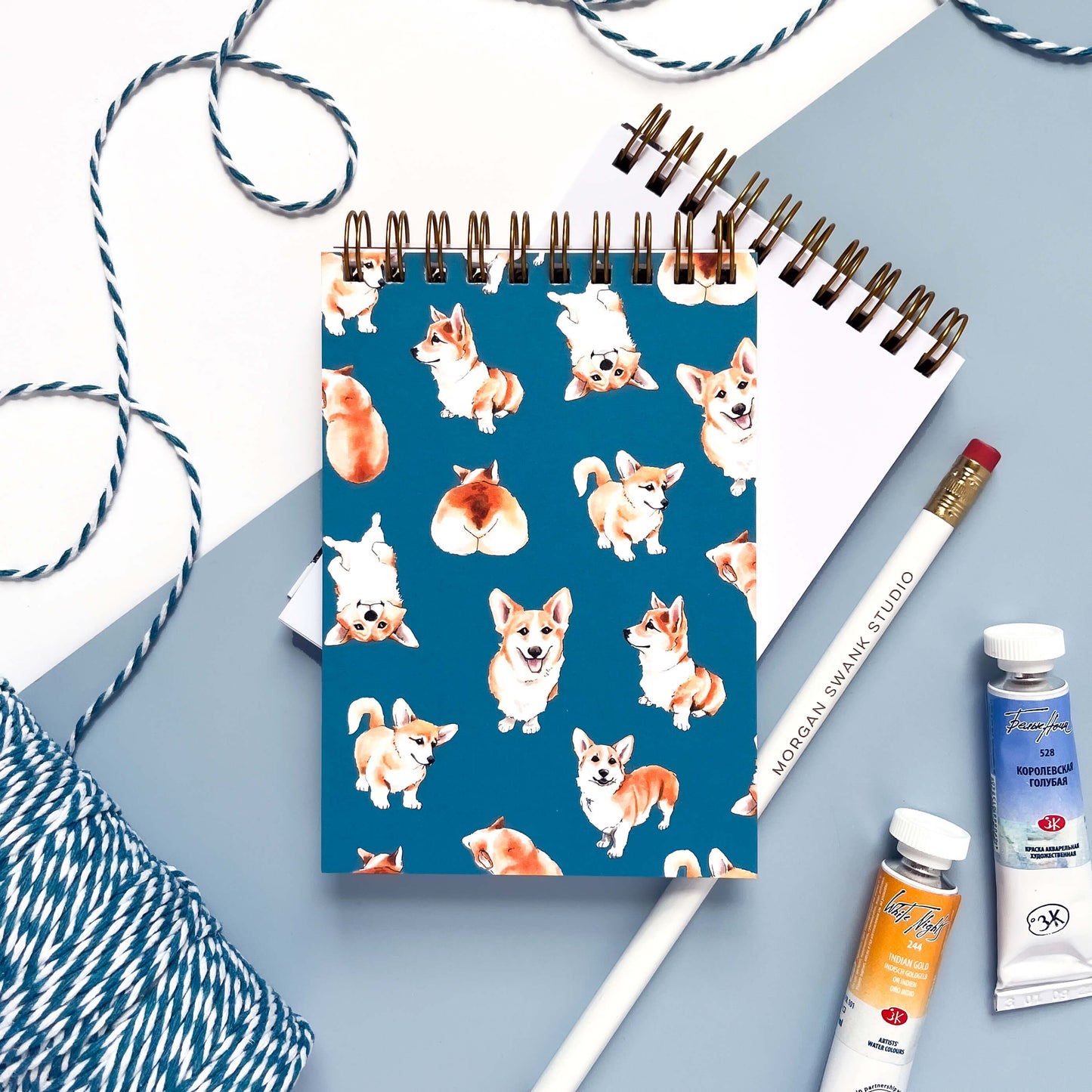 Corgi Mini Notebook - Case of 4