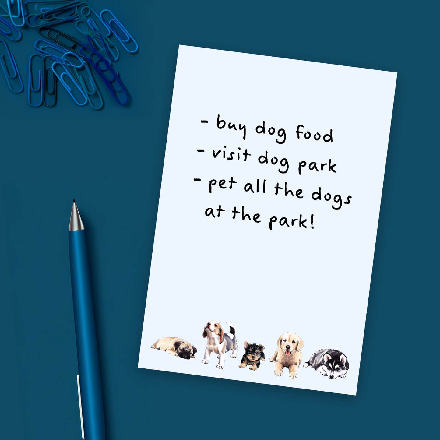 Puppy Notepad - Case of 4