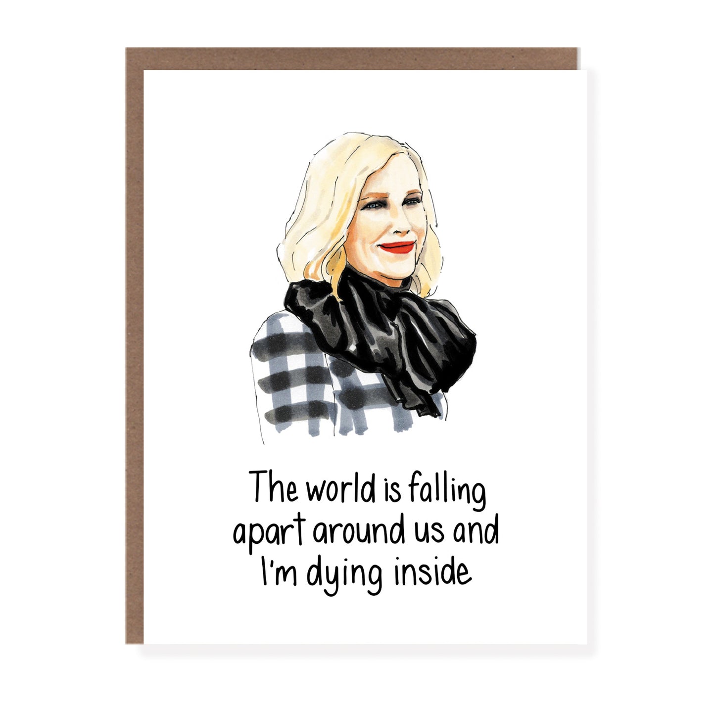 Dying Inside Moira | Encouragement Card - Case of 6