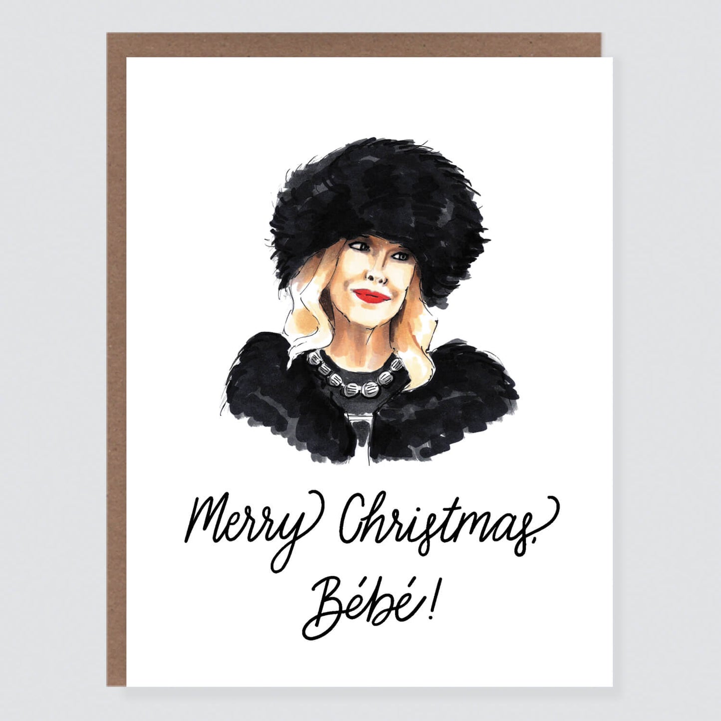 Bebe Moira Christmas Card - Case of 6