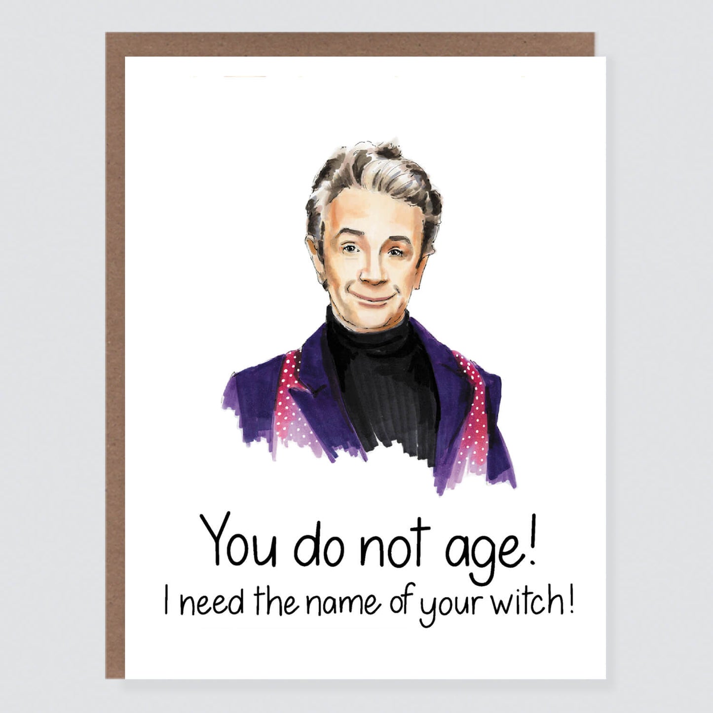 Only Murders Oliver Age Birthday Card - Case of 6
