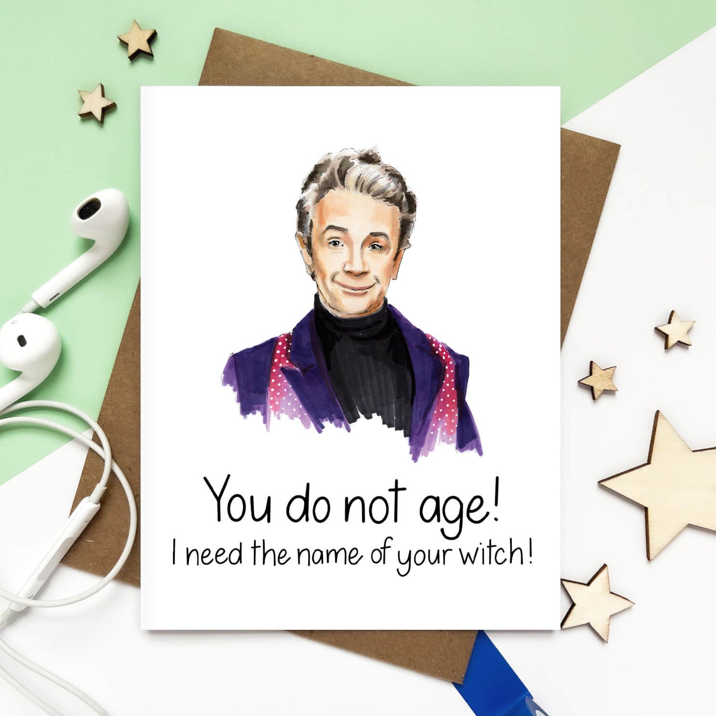 Only Murders Oliver Age Birthday Card - Case of 6