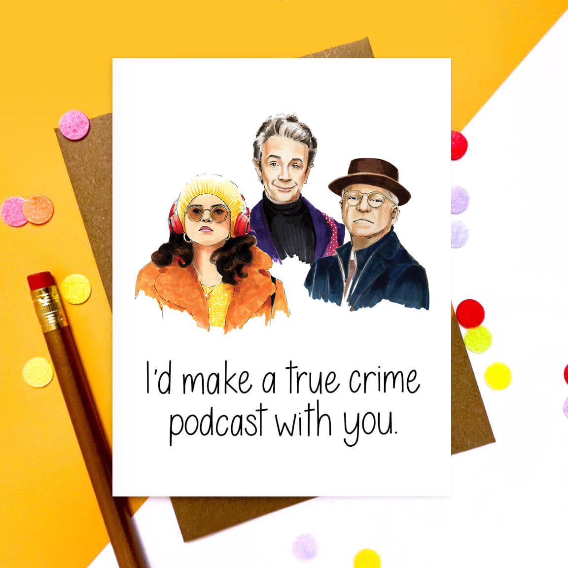 Only Murders Cast | Friendship Card - Case of 6