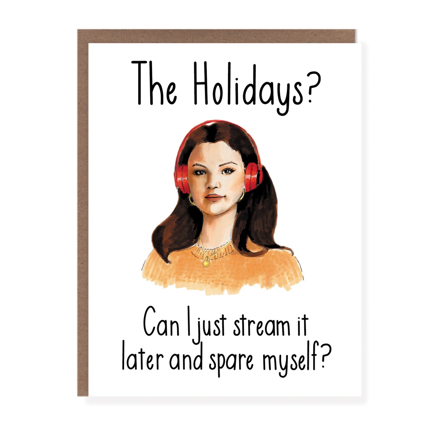 Only Murders Mabel Stream the Holiday Card - Case of 6