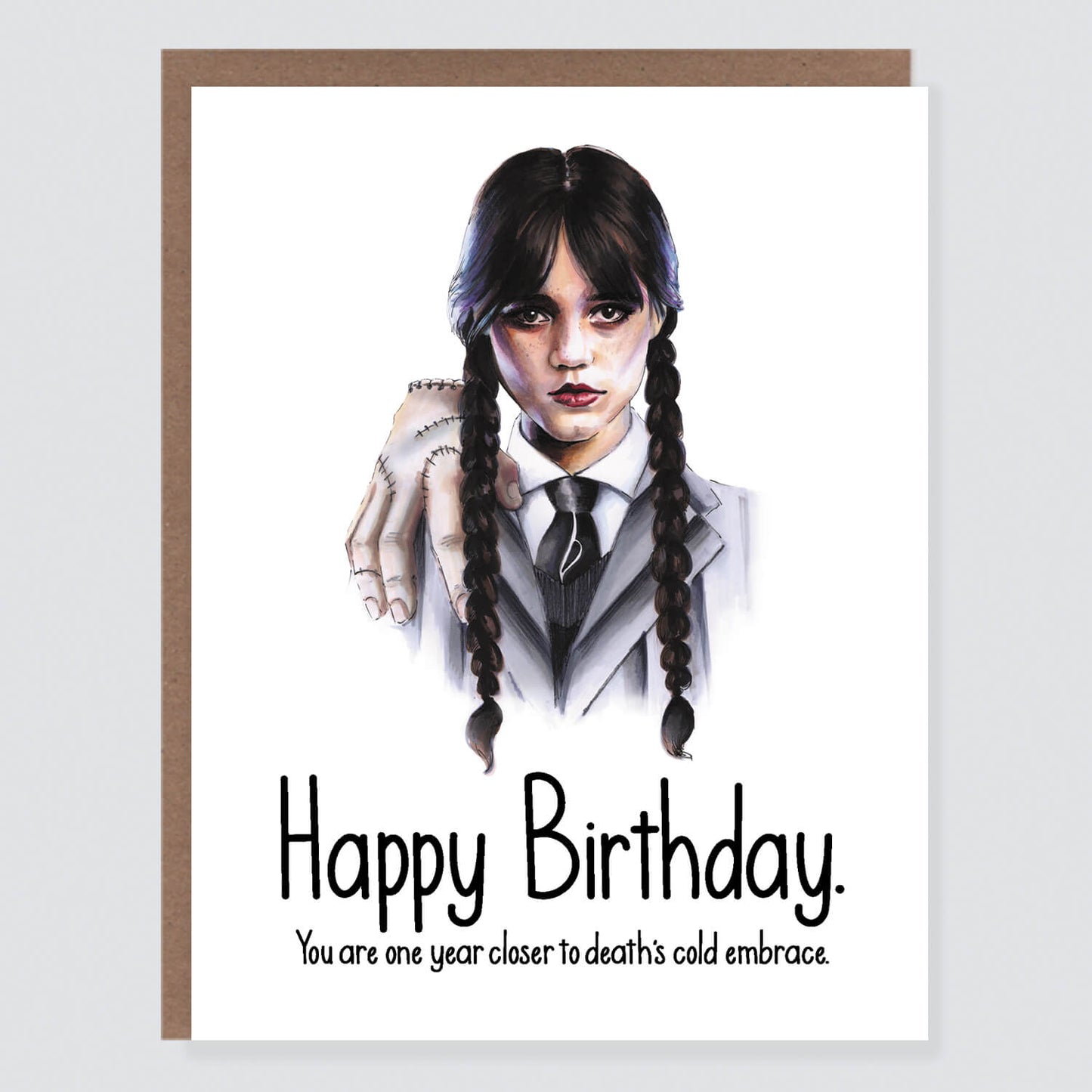 Wednesday Cold Embrace | Birthday Card - Case of 6