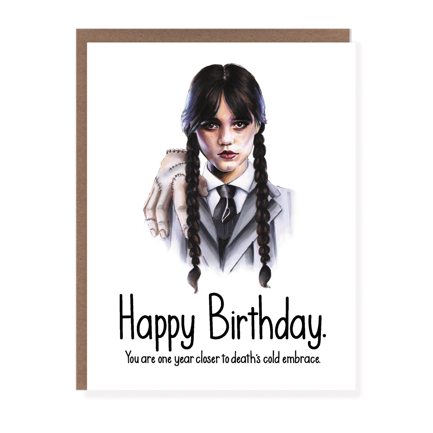 Wednesday Cold Embrace | Birthday Card - Case of 6