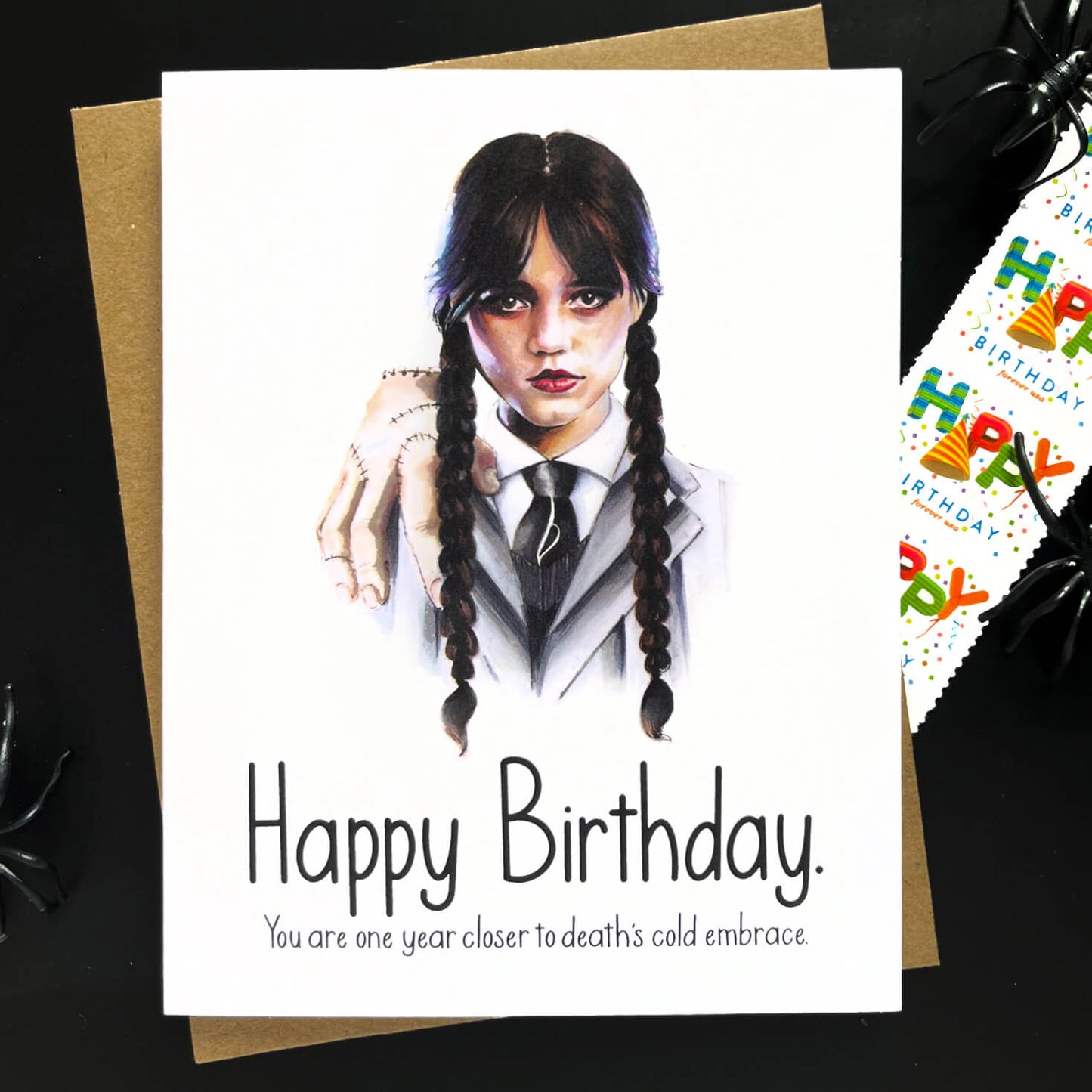 Wednesday Cold Embrace | Birthday Card - Case of 6