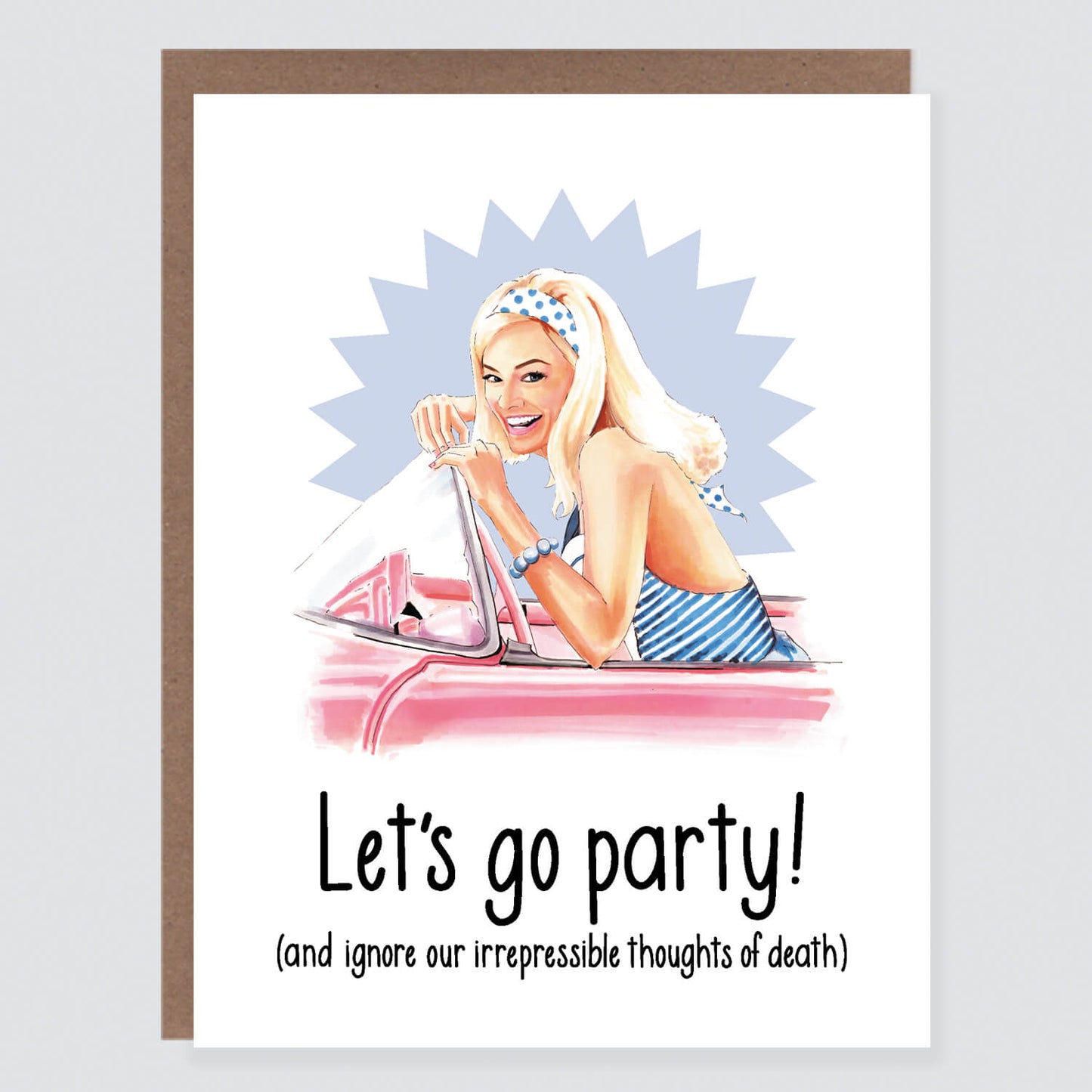 Let's Go Party Birthday Card - Case of 6