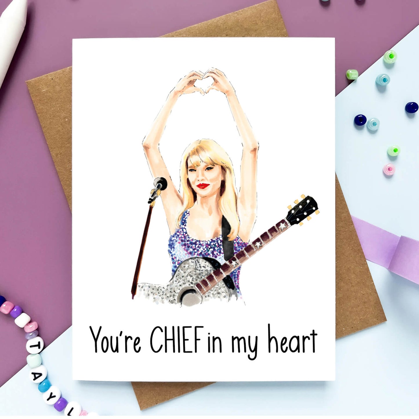 Taylor Chief In My Heart Card