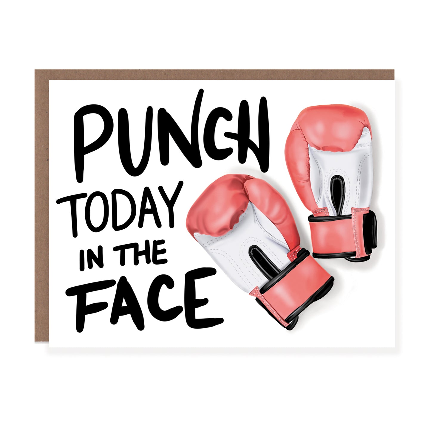 Punch Today Boxing Gloves | Encouragement Card - Case of 6