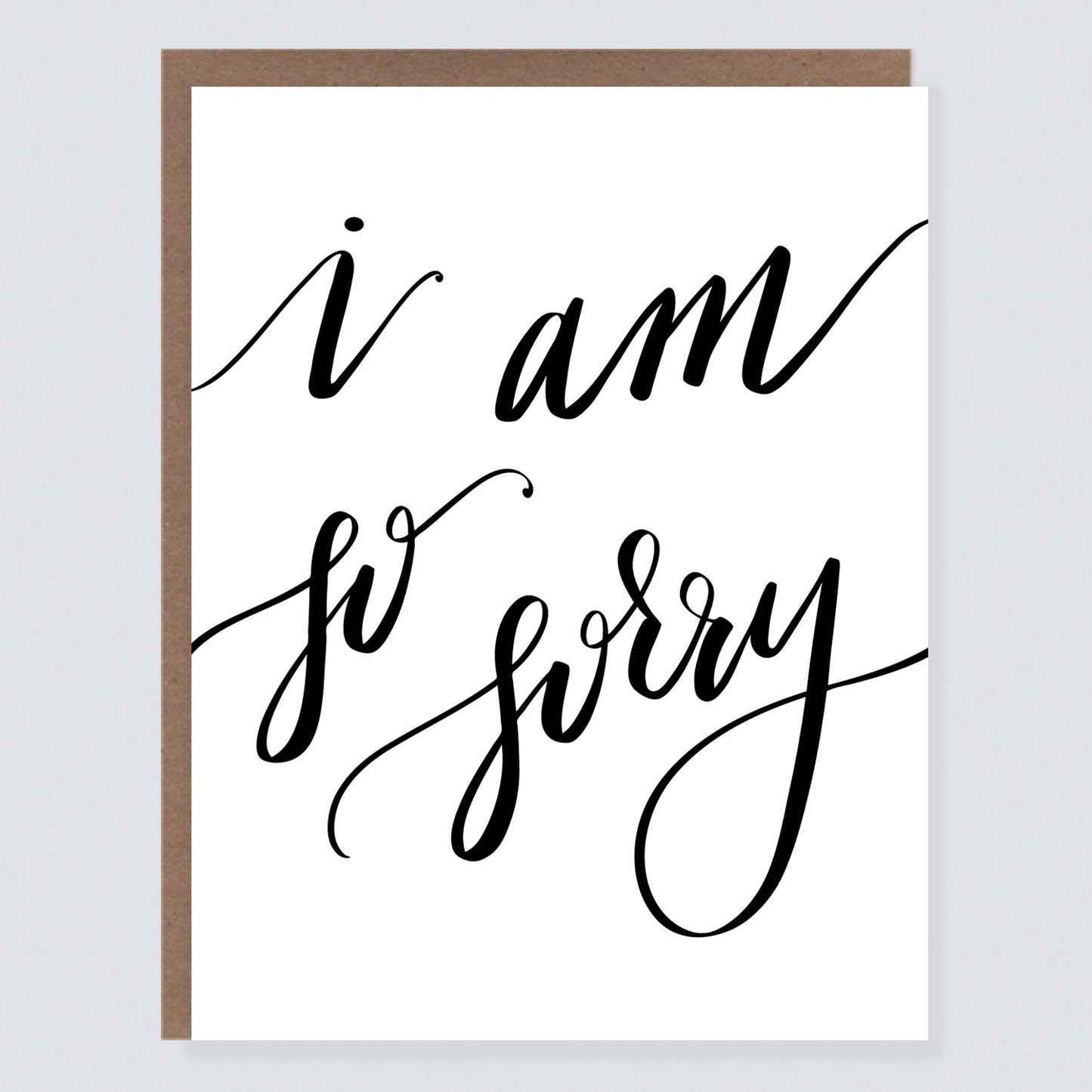 So Sorry Sympathy Card