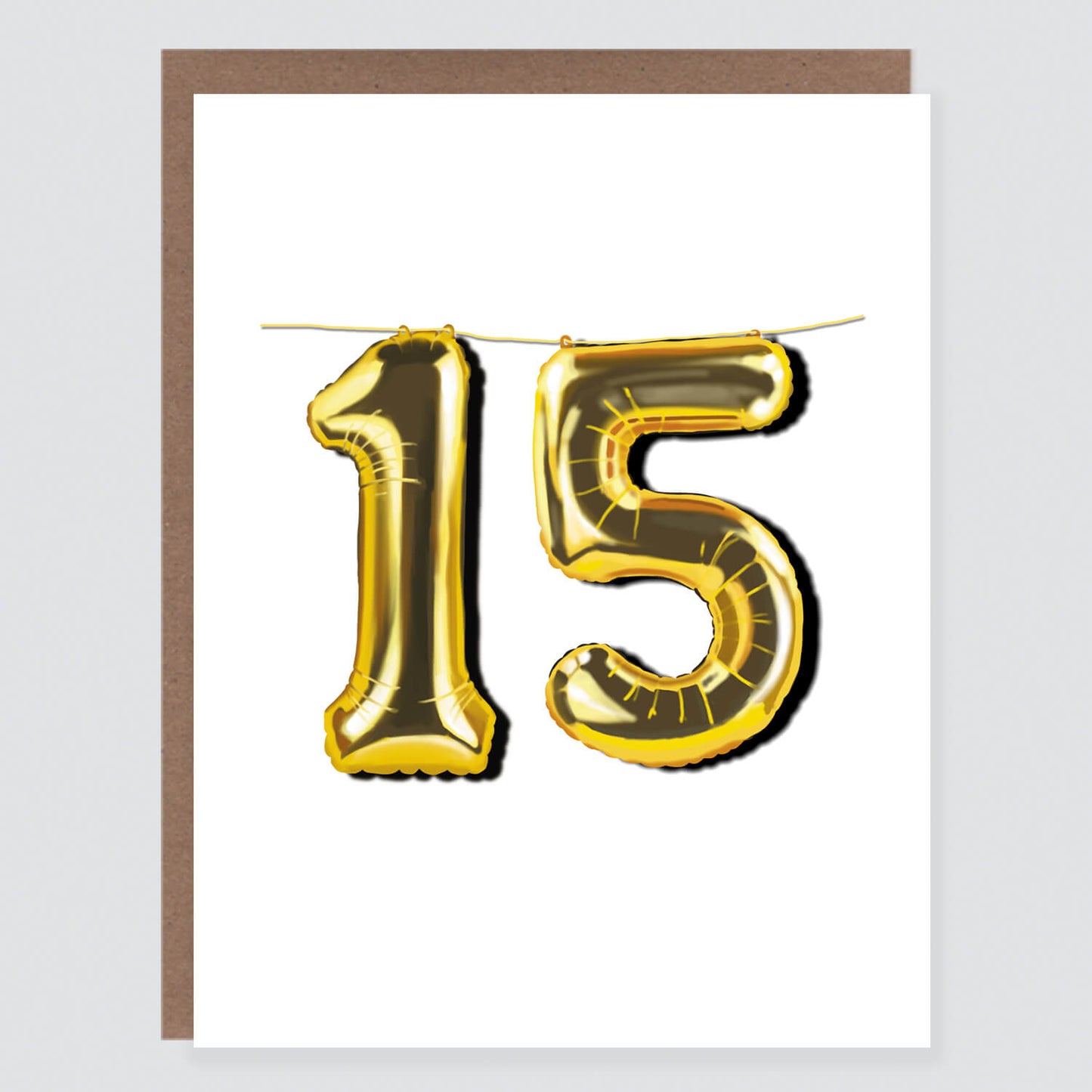 15 Balloon | Quinceañera Spanish Milestone Birthday Card - Case of 6