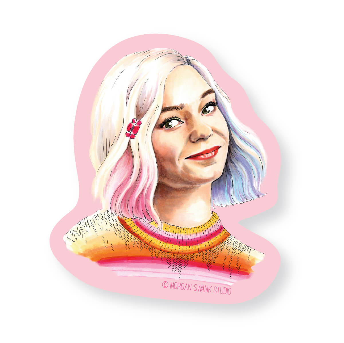 Wednesday Enid Sticker
