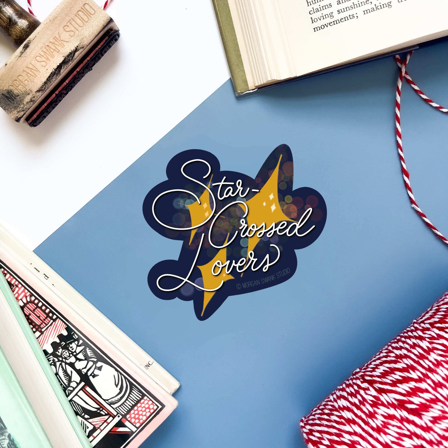 Star-Crossed Lovers Book Sticker