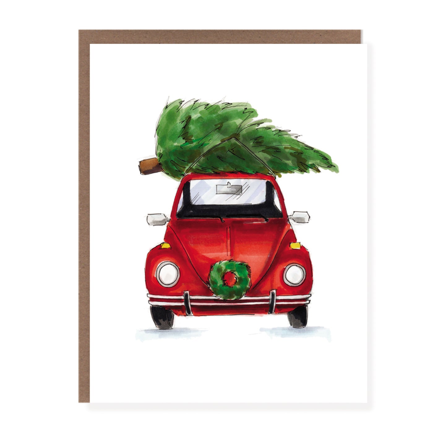 Christmas Bug Card - Case of 6