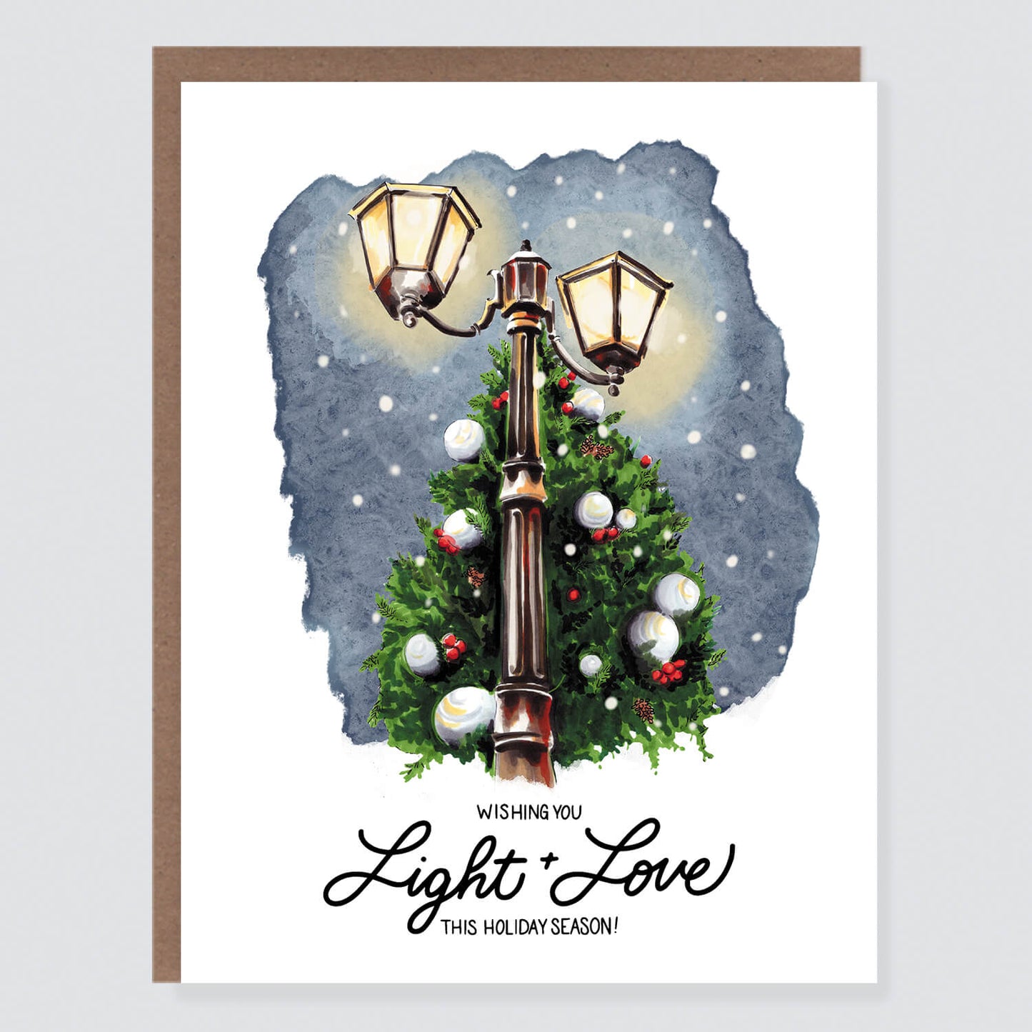 Light and Love Holiday Card - Case of 6