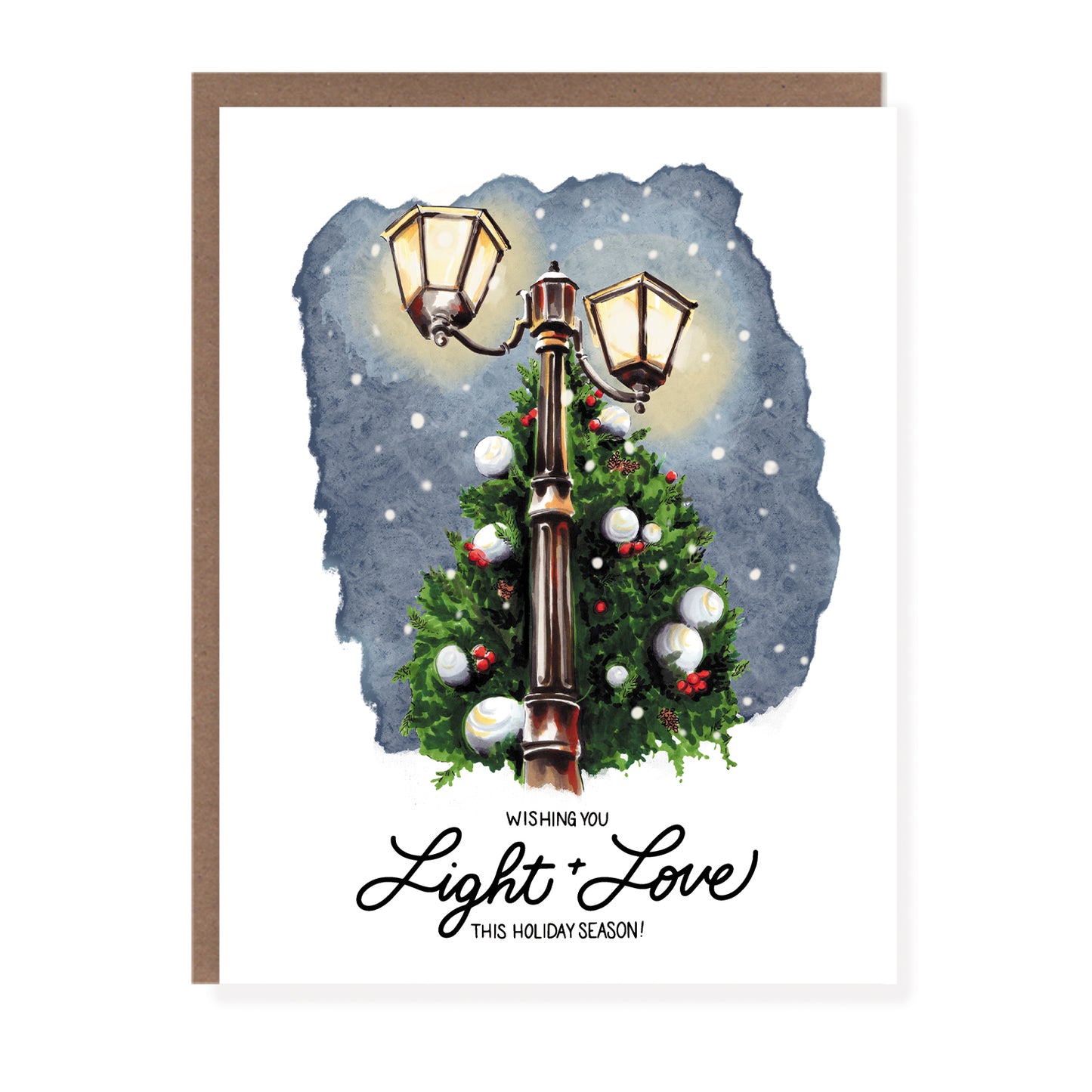 Light and Love Holiday Card - Case of 6