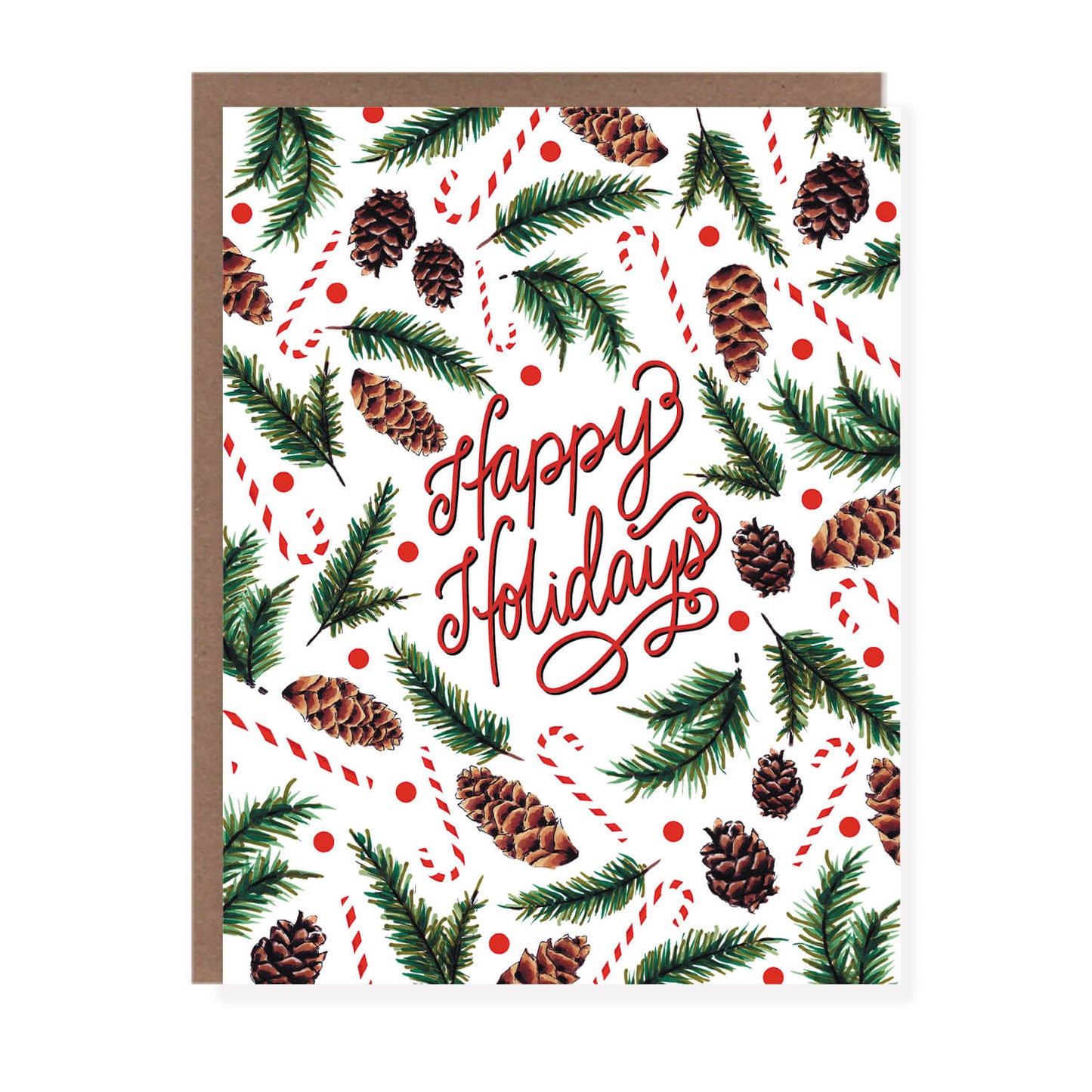 Scatter Print Holiday Card - Case of 6
