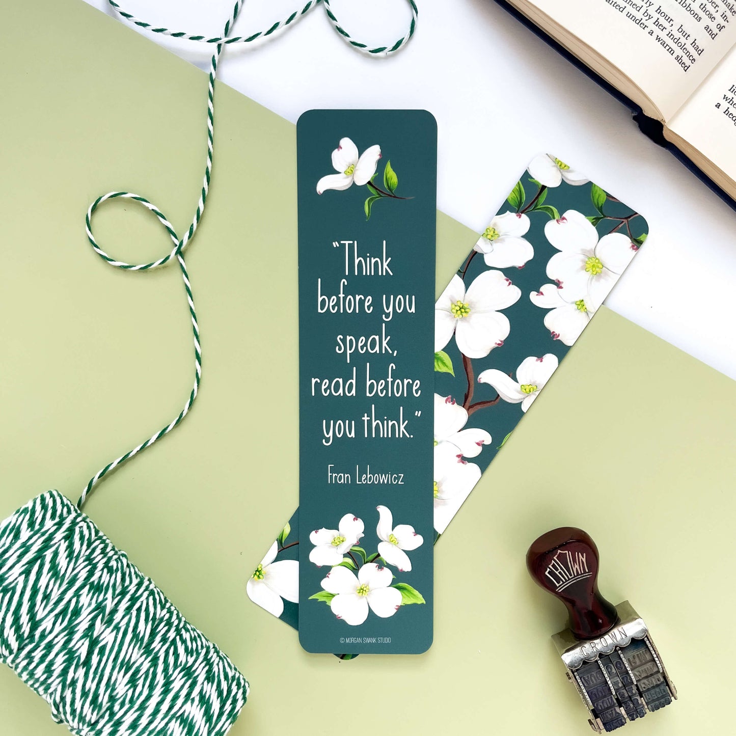 Dogwood Floral Bookmark - Case of 6