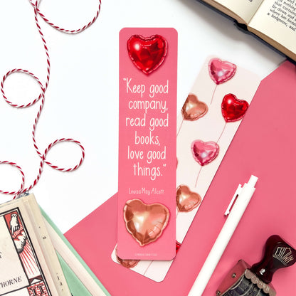 Balloon Hearts Bookmark - Case of 6