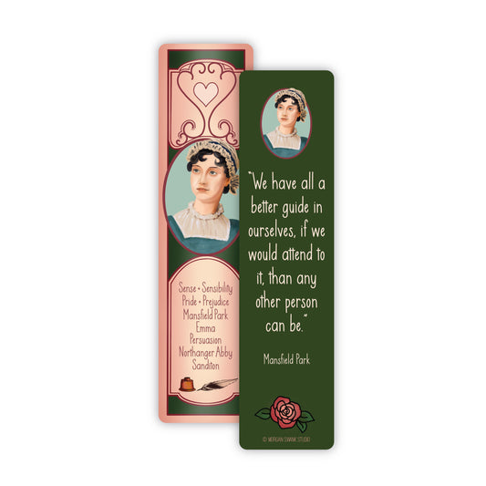 Jane Austen Bookmark - Case of 6