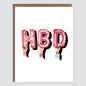 Balloon HBD Birthday Card - Case of 6