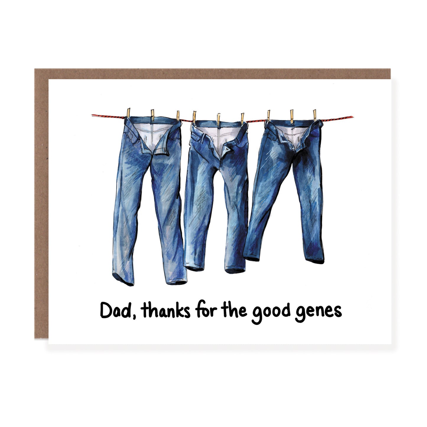 Good Genes Dad Father's Day Card - Case of 6