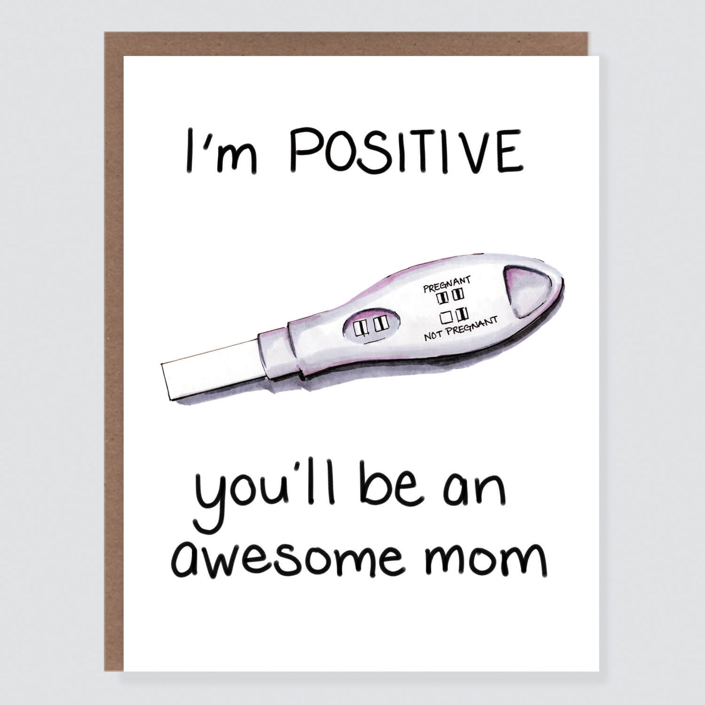 I'm Positive Mom Card - Case of 6