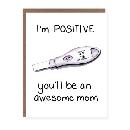 I'm Positive Mom Card - Case of 6