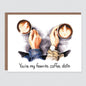 Couples Coffee Card - Case of 6