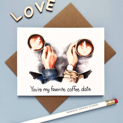 Couples Coffee Card - Case of 6