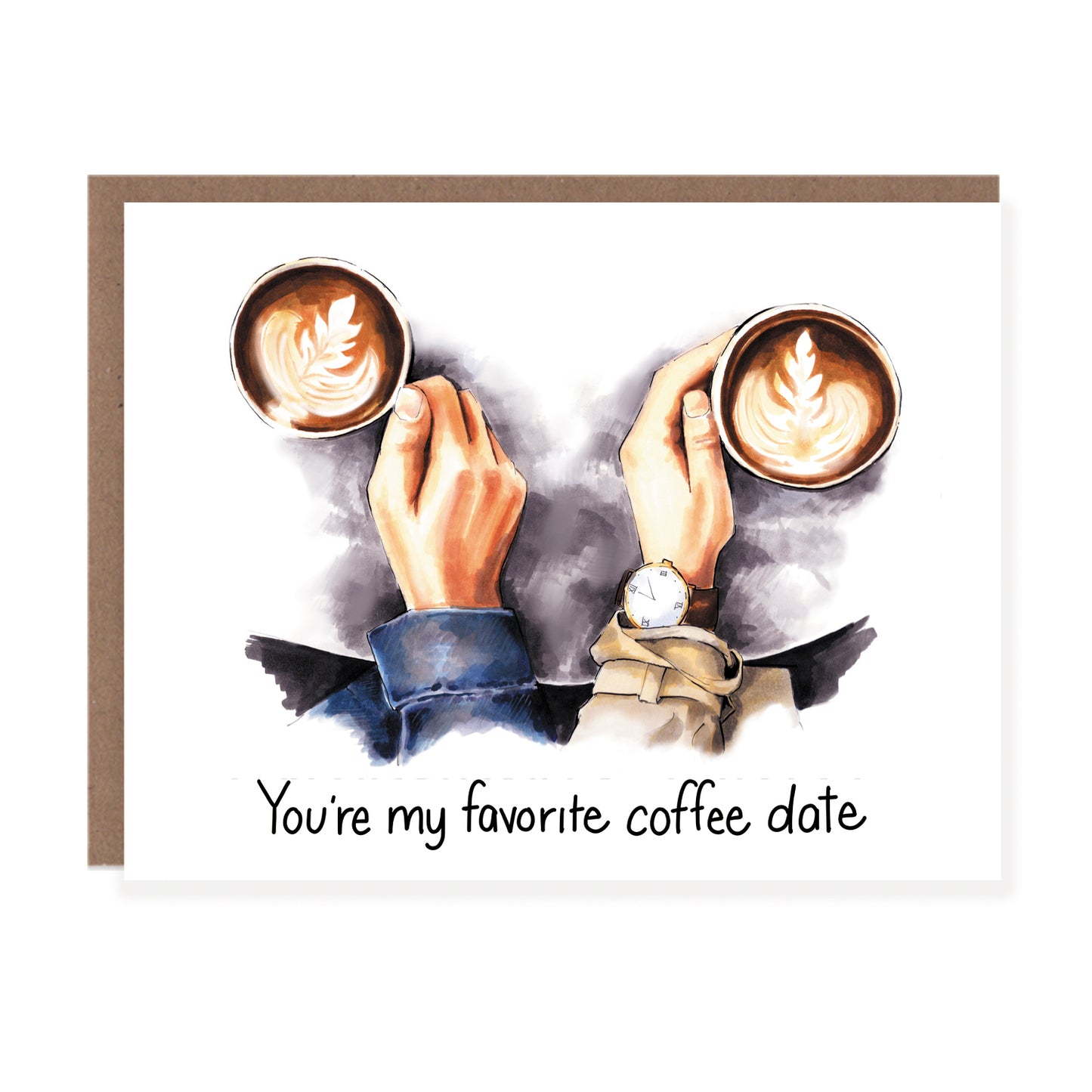 Couples Coffee Card - Case of 6