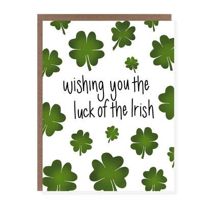 Irish Luck St. Patty's Day Card - Case of 6